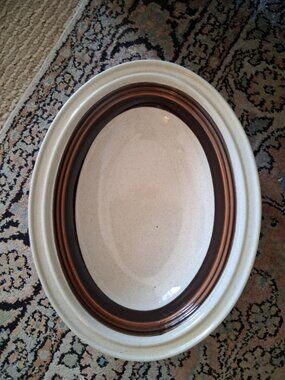 ⭐VINTAGE Royal Doulton Oval Serving Bowl Lambethware Bistro